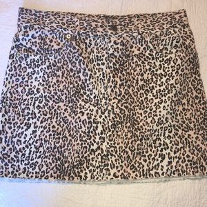 Leopard Skirt